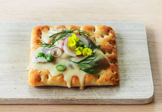 recette harengs tartine